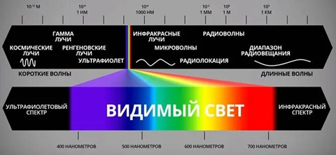 Теплица для растений: световой диапазон с видимым светом